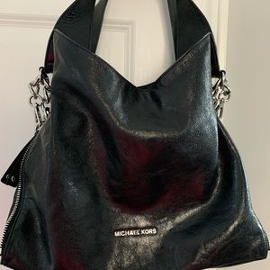 Michael Kors leather shoulder bag